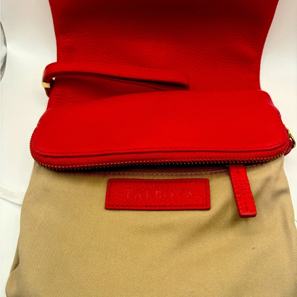 Talbots Wristlet Genuine Leather - Picture 5 of 7